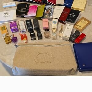 Dior, YSL, Creed.. 33 Bottles Sample Bundles